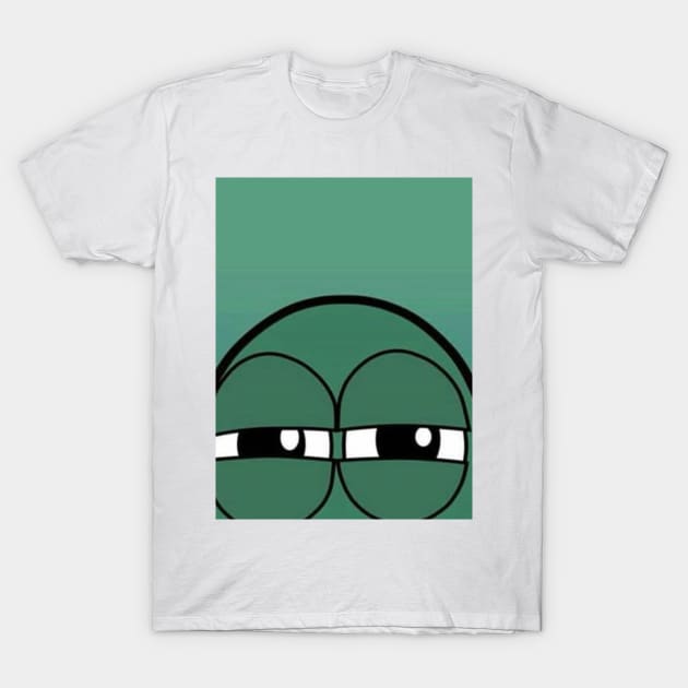 Staring face T-Shirt by Bookshelfsells 